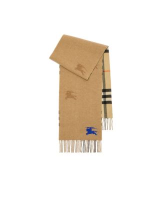 Reversible EKD Check Cashmere Scarf