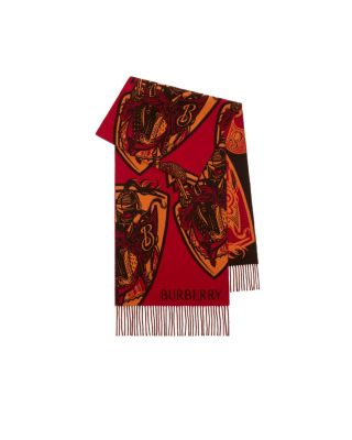  Charging Knight Wool Cashmere Scarf