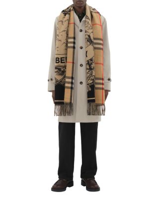  Wide Reversible EKD Cashmere Scarf