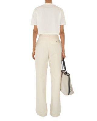 Cropped Cotton T-shirt