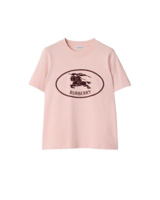 Knight Stamp Cotton T-shirt