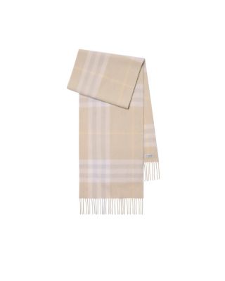 Check Cashmere Scarf