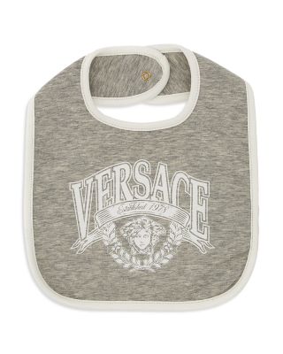 Unisex Str. Melange Jersey Medusa Varsity Print Bib - Baby