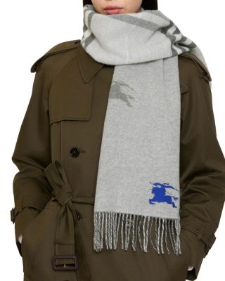 Reversible EKD Check Cashmere Scarf