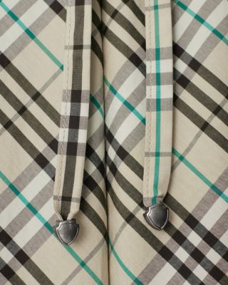 Check Cotton Pyjama Trousers