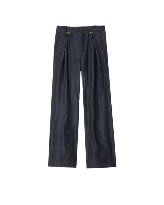  Panelled Denim Trousers