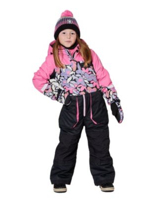  One-Piece Play Snowsuit Floral - Little Kid
