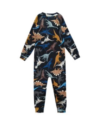  One-Piece Dinosaur Thermal Underwear - Little Kid