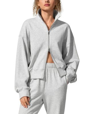  SILKERRY Oversized Heirloom '89 Zip Stand Collar Jacket