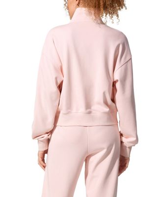  SILKERRY Oversized Heirloom '89 Stand Collar Half-Zip Pullover