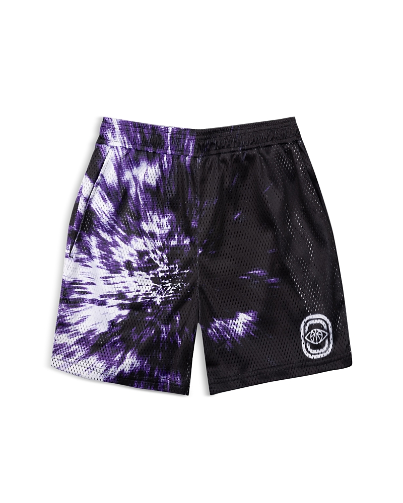 Overtime Boys' Motion Blur Mesh Shorts - Big Kid In Multi