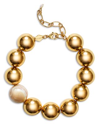 Mother Of Pearl Beaded Bracelet