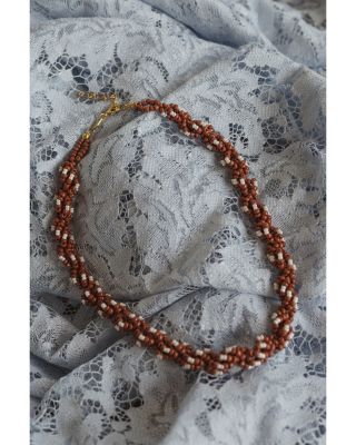 Rodeo Cultured Freshwater Pearl & Red Beaded Torsade Necklace, 15.55-17.32"