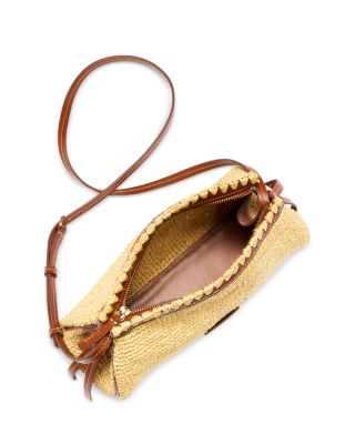 Maude Raffia Convertible Clutch