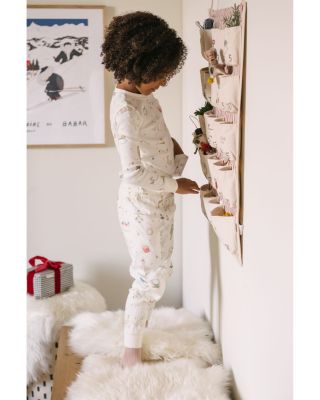 Unisex Partridge in a Pehr Tree Ribbed Pajama Set -Baby, Toddler