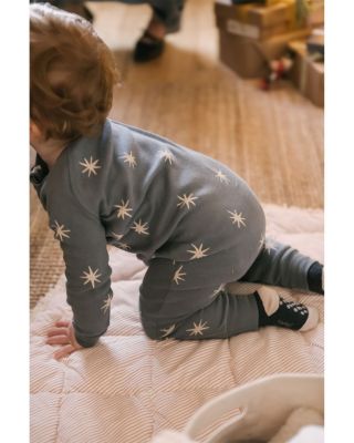 Unisex Starry Midnight Ribbed Footless Sleeper - Baby