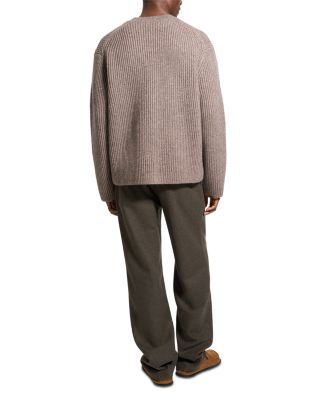 Wool Blend Crewneck Sweater