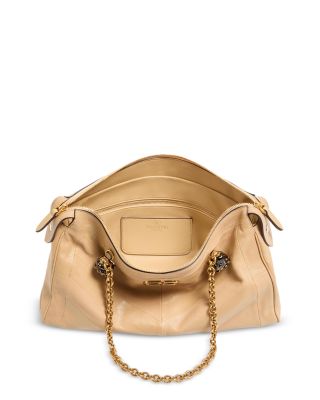 Nellcote Small VLogo Leather Crossbody Bag