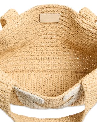 Viva Superstar Medium Raffia Shopping Tote