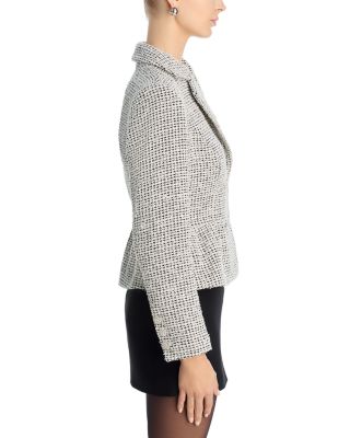 Tweed Flounce Blazer - Exclusive