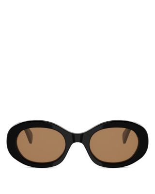 Triomphe Oval Sunglasses, 52mm