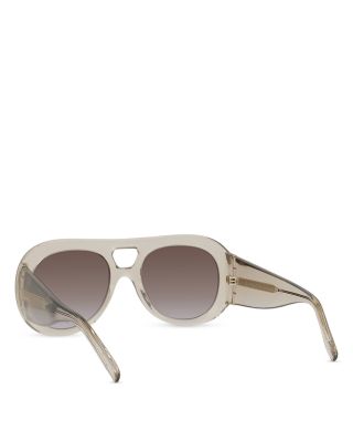 Bold Round Sunglasses, 53mm