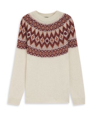 Hisle Relaxed Fit Fair Isle Sweater