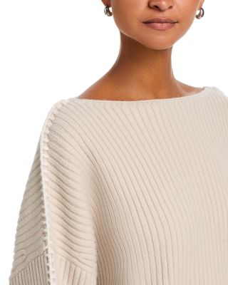 Ingrid Boat Neck Wool Sweater