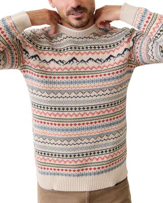 California Fair Isle Crewneck Sweater