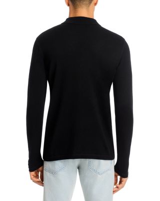 Pierce Slim Fit Long Sleeve Polo