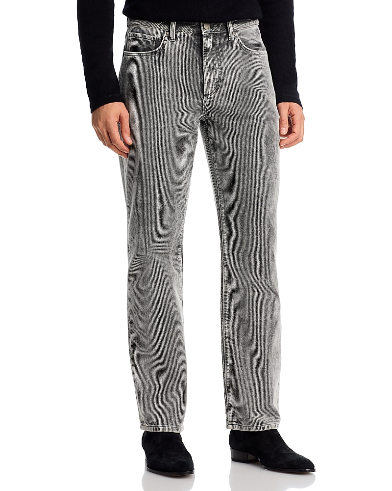 MONFRERE Caine Slim Straight Jeans in Acid Carbon