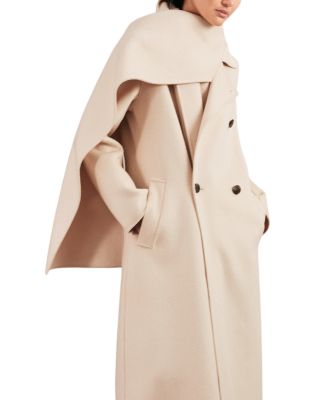 Indira Long Scarf Blindseam Coat