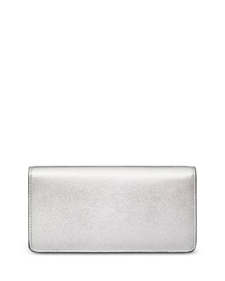 VLogo Signature Metallic Wallet with Chain