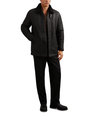 Raven Shearling Jacket