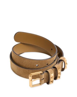Women's Fl&acirc;neuse Suede Leather Belt