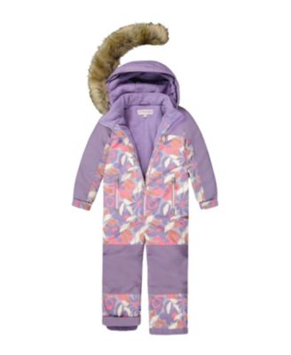  Unisex One-Piece Flower Discover Snowsuit