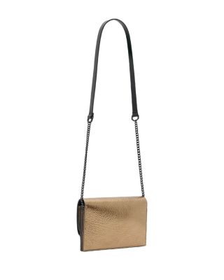 Etta Leather Crossbody Clutch