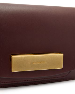Etta Small Leather Clutch Bag