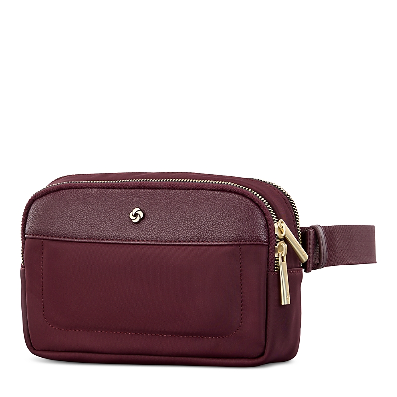 Samsonite Mobile Solution 2 Rfid Waist Pack In Burgundy