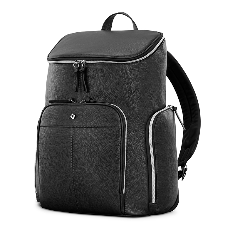 SAMSONITE MOBILE SOLUTION 2 LEATHER DELUXE BACKPACK