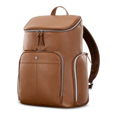Mobile Solution 2 Leather Deluxe Backpack