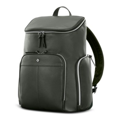 Mobile Solution 2 Leather Deluxe Backpack
