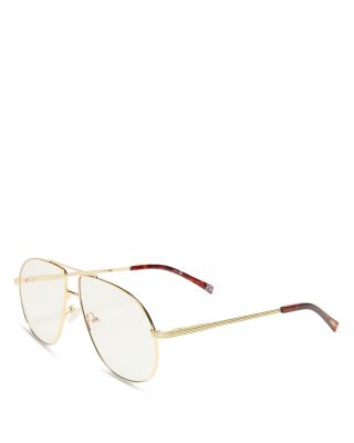 Schmaltzy Aviator Blue Light Glasses, 60mm