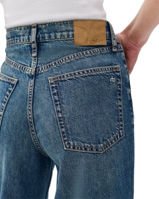 Andi Wide Leg Ankle Jeans in Declan