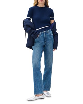 Kassy Rib Short Sleeve Tee