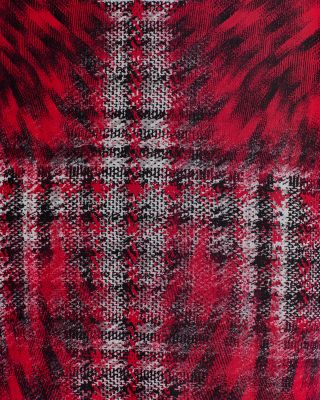 Thelma Houndstooth Maxi Dress