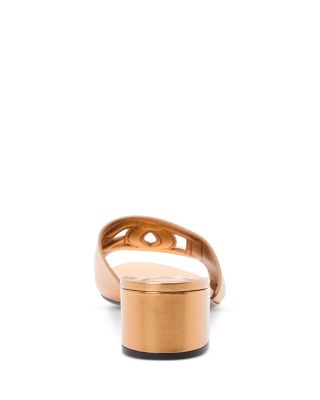 Women's Leather Slides