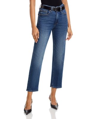 Good Icon Straight Ankle Jeans in Indigo 1082