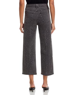 The Blake High Rise Cropped Jeans in Cosmic Night