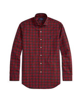 Classic Fit Plaid Twill Shirt